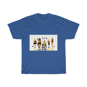 Five Toes Down Live Life Unisex Tee