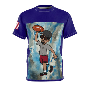 Five Toes Down Henry Football Unisex Cut & Sew Tee