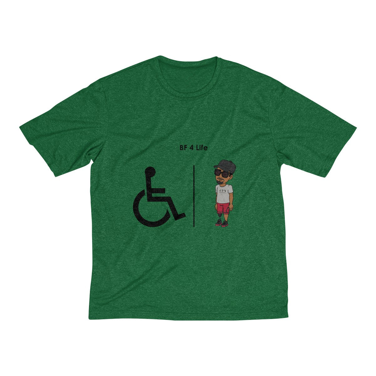 Five Toes Down Best Friend Dri-Fit Tee