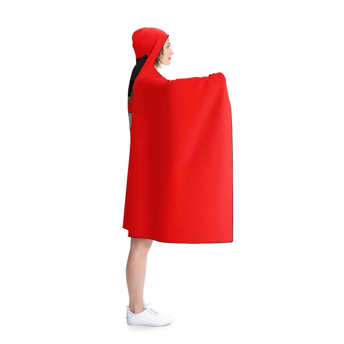 Five Toes Down Henry The Amputee Hooded Blanket