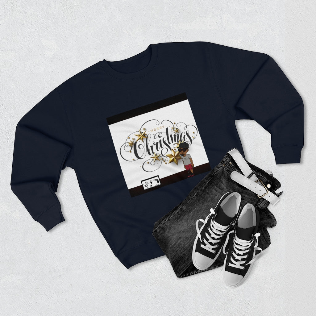 Five Toes Down Merry Christmas Unisex Sweatshirt/Blk