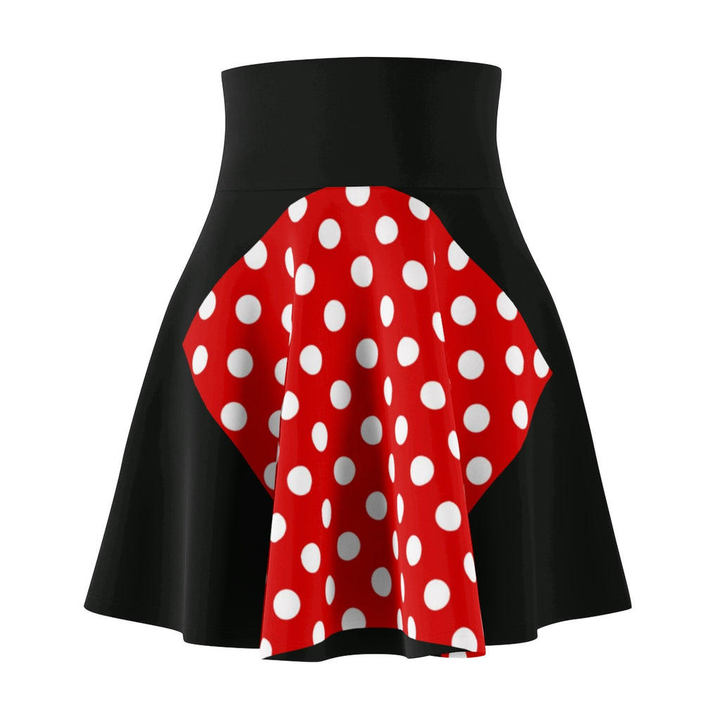 Five Toes Down Polka Dot Women's Skater Skirt