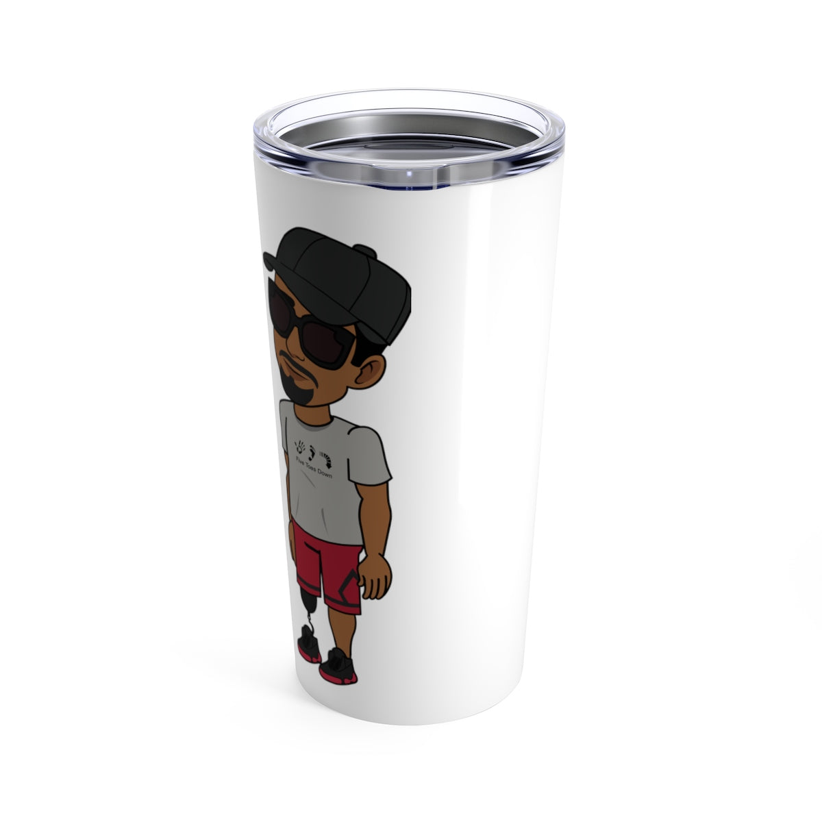 Five Toes Down Henry Tumbler 20oz