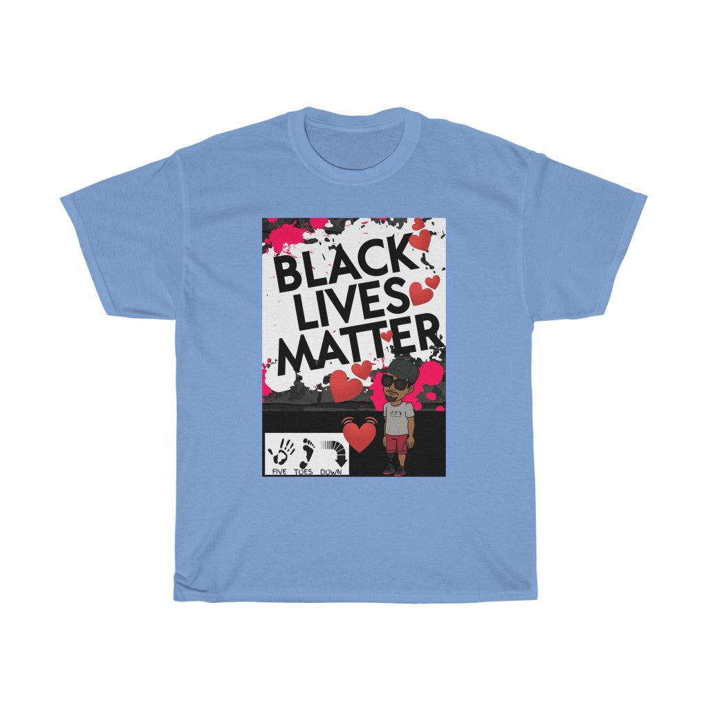 Five Toes Down BLM Unisex Tee