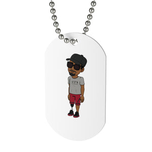 Five Toes Down Henry Dog Tag