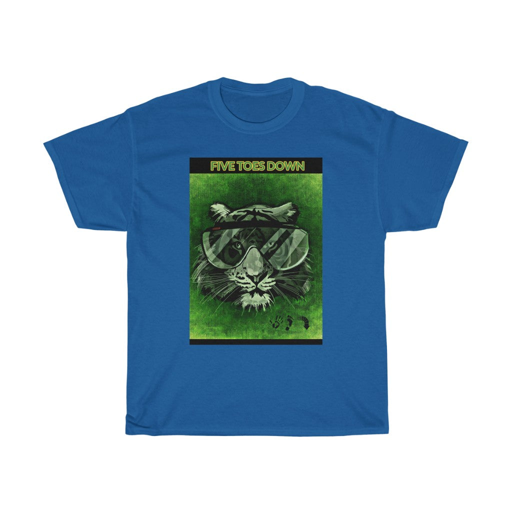 Five Toes Down Tiger Unisex Tee