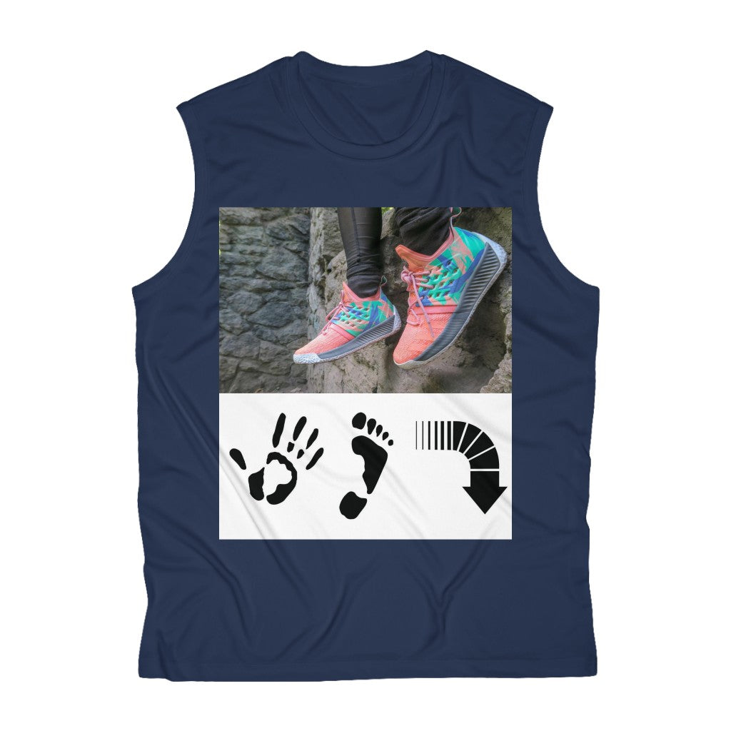 Five Toes Down Men's Sleeveless Performance Tee