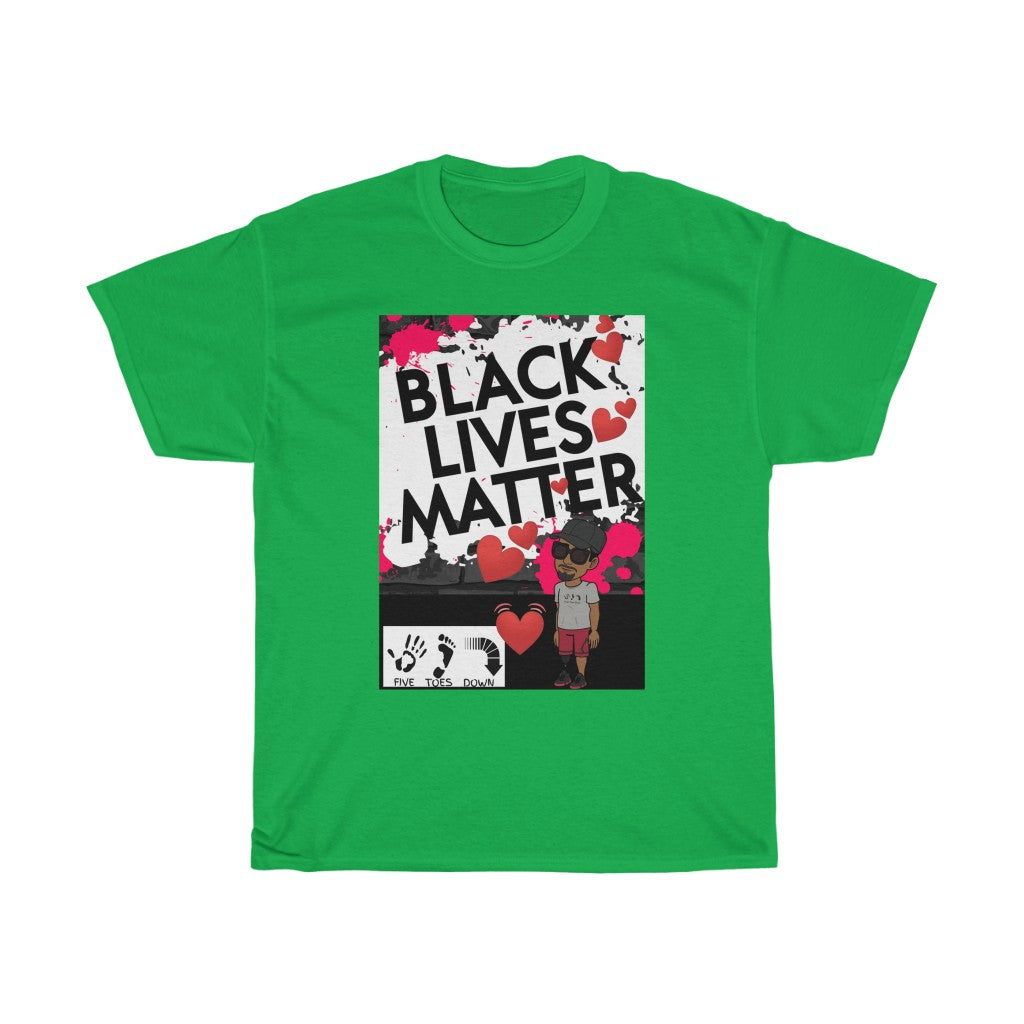 Five Toes Down BLM Unisex Tee