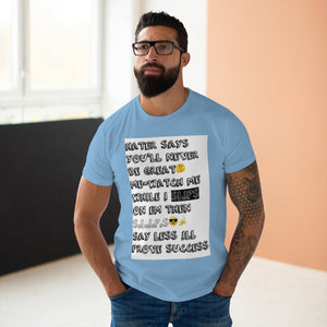 Five Toes Down Single Jersey Men's T-shirt Hater Says