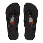 Five Toes Down Henry Blk Unisex Flip-Flops