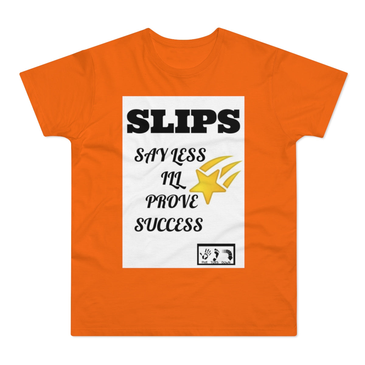 Five Toes Down Single Jersey Men's T-shirt SLIPS