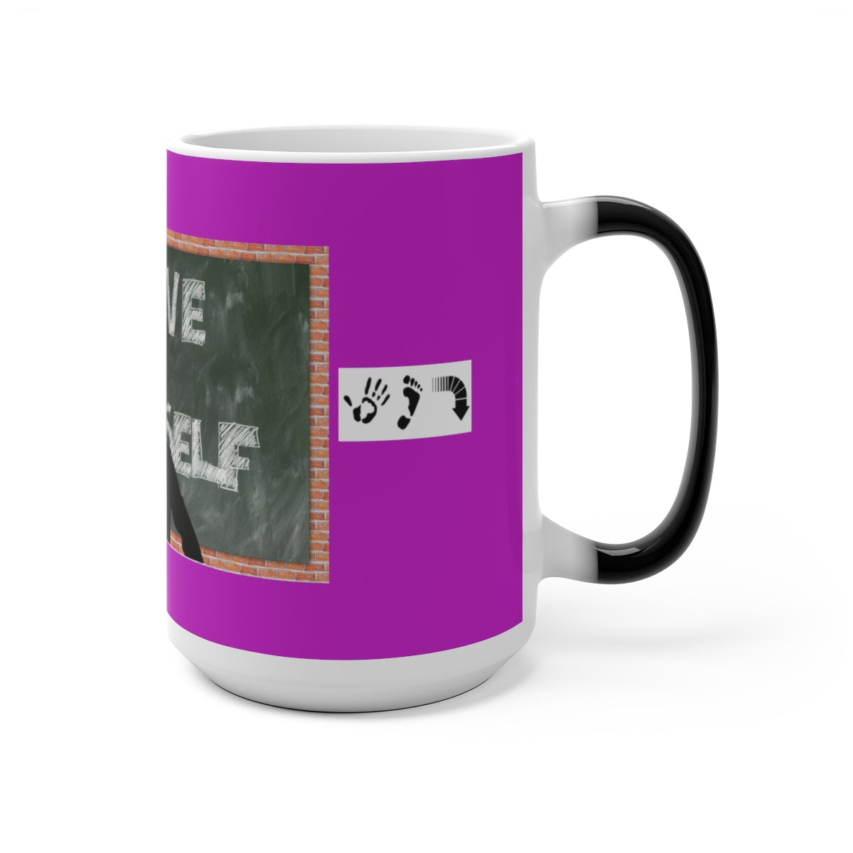 Five Toes Down Believe Color Changing Mug