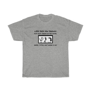 Five Toes Down Quit Already Unisex Tee