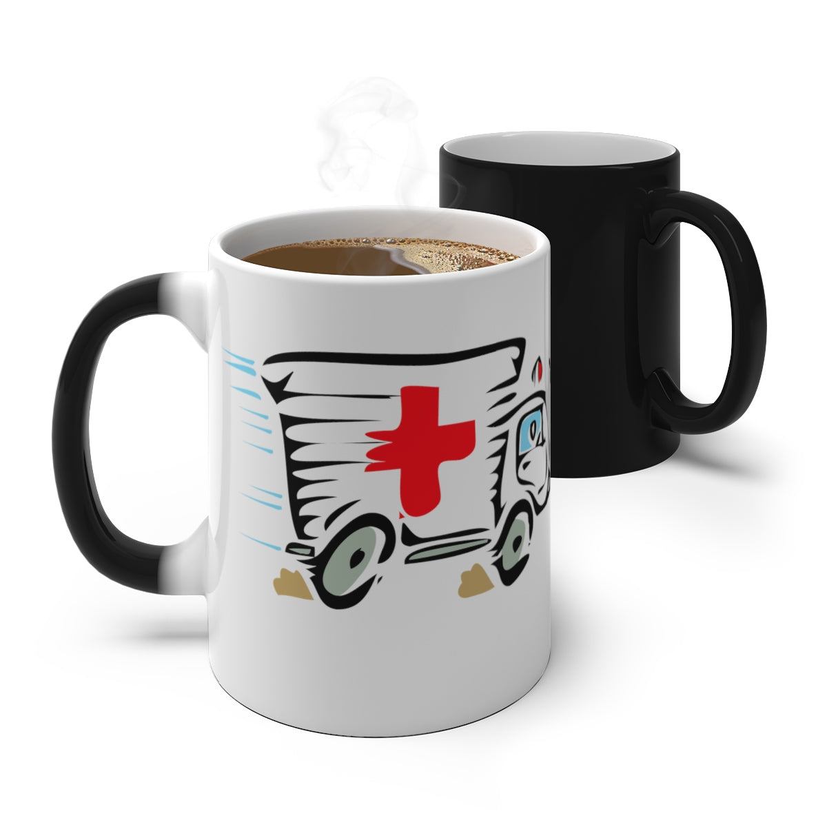 Five Toes Down Emergency Color Changing Mug