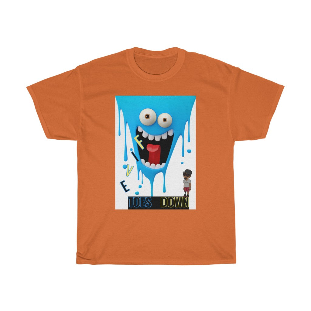 Five Toes Down Scream Unisex Tee