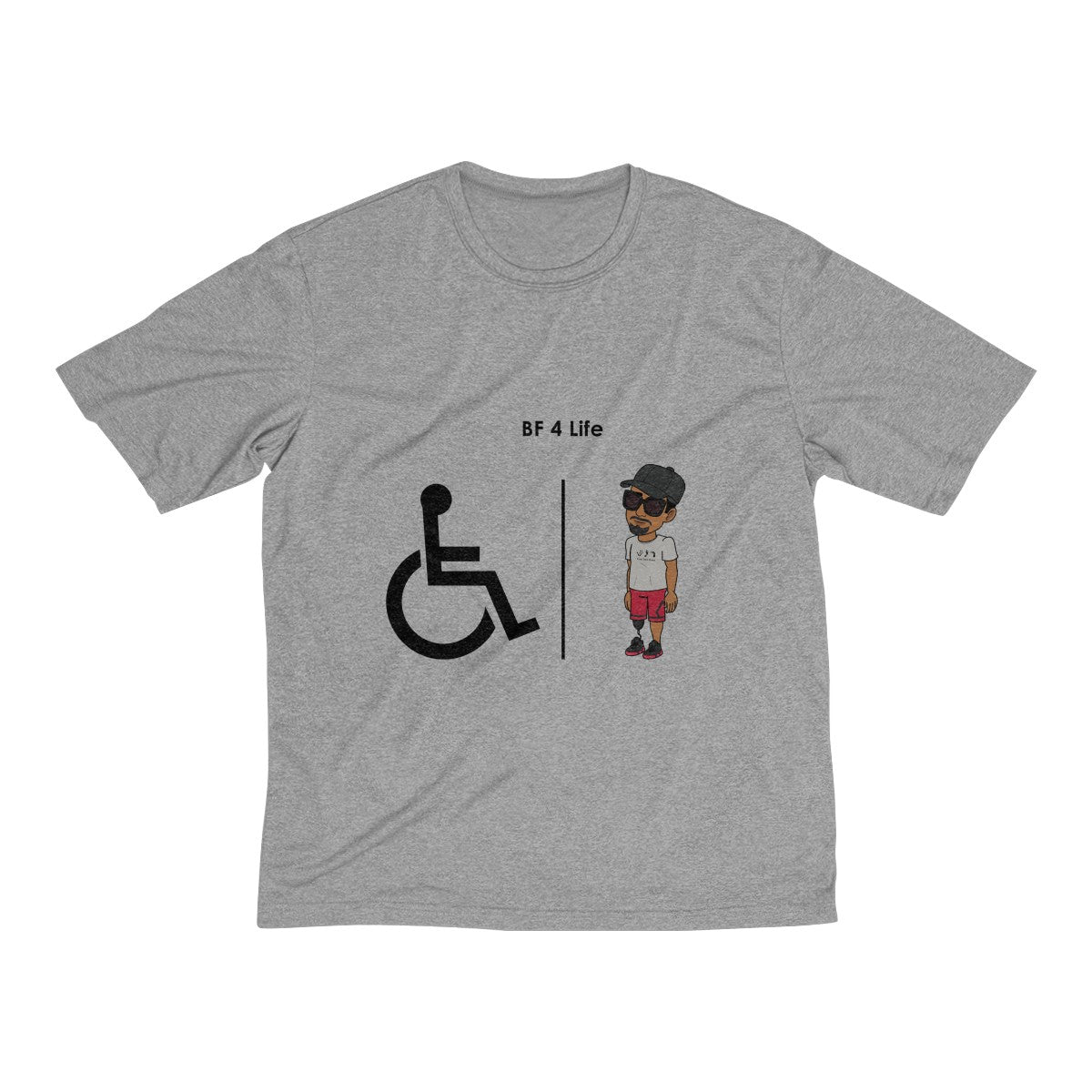 Five Toes Down Best Friend Dri-Fit Tee