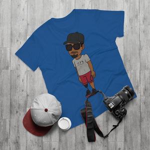 Five Toes Down Henry the Amputee Single Jersey Men's T-shirt