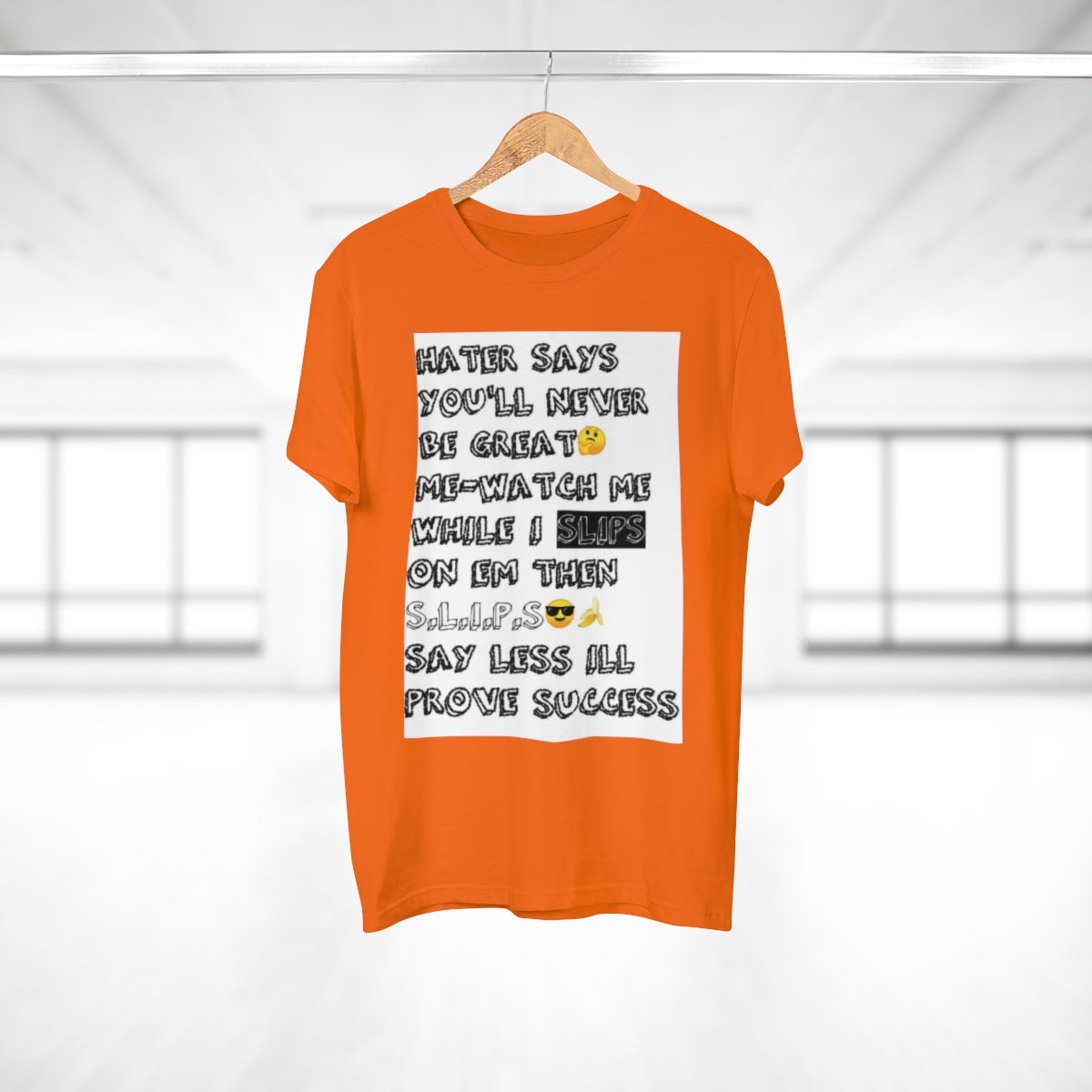 Five Toes Down Single Jersey Men's T-shirt Hater Says