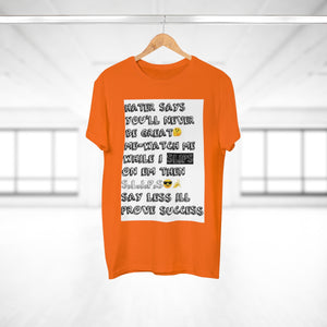 Five Toes Down Single Jersey Men's T-shirt Hater Says