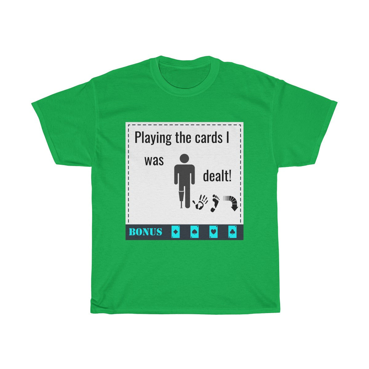 Five Toes Down Play Cards Dealt Unisex Tee