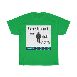 Five Toes Down Play Cards Dealt Unisex Tee