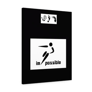 Five Toes Down Possible Canvas Gallery Wraps