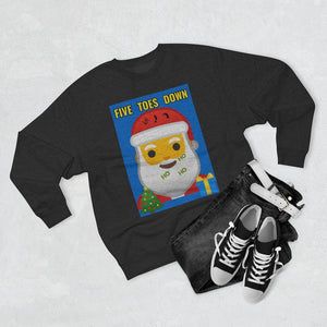 Five Toes Down Santa Unisex Sweatshirt