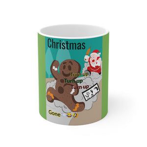 Five Toes Down Gingerbread Mug 11oz