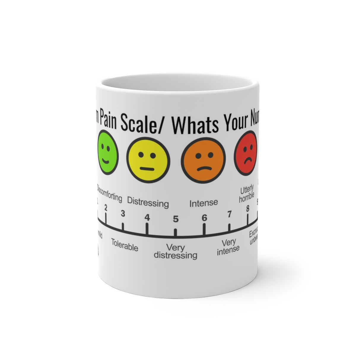 Five Toes Down Phantom Pain Color Changing Mug