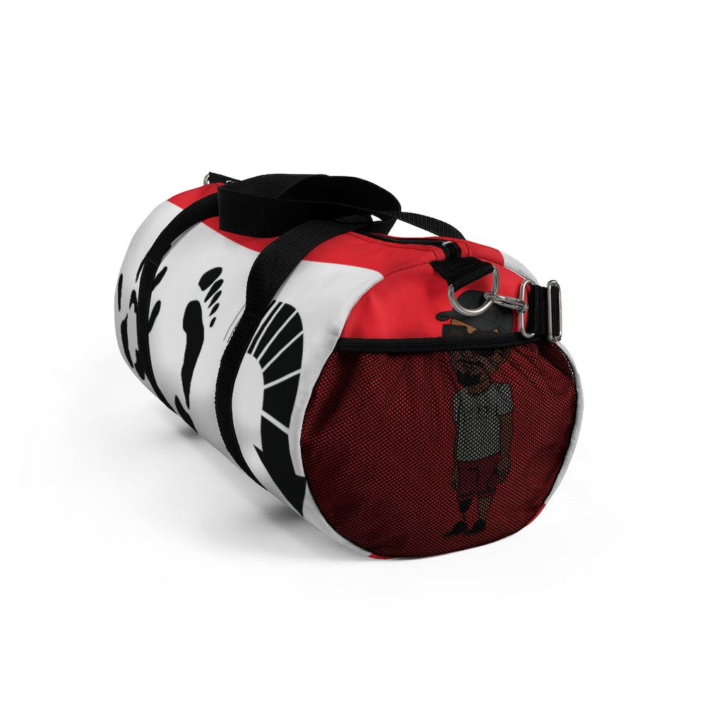 Five Toes Down Henry Duffle Bag red/white
