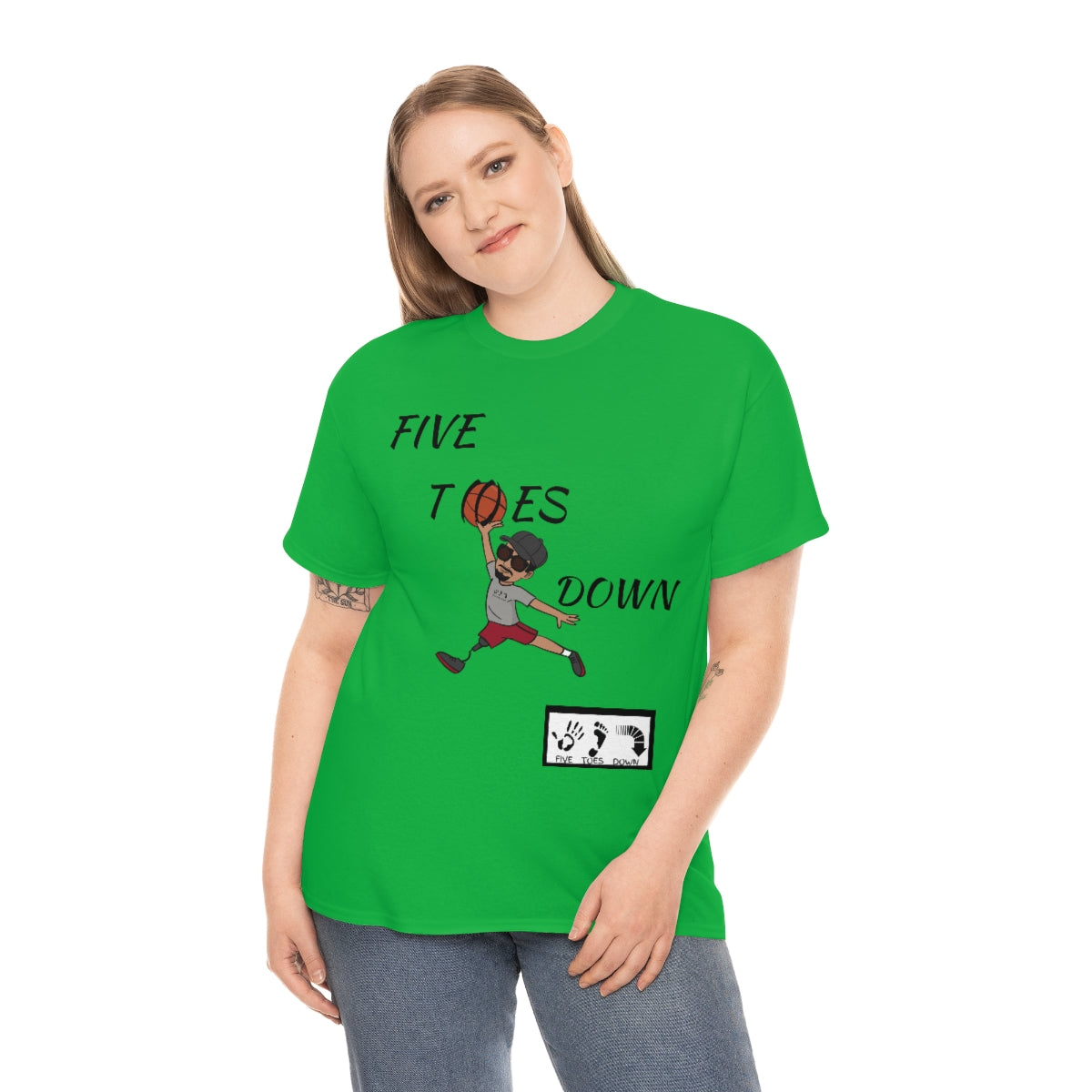 Five Toes Down Take Flight Unisex Tee