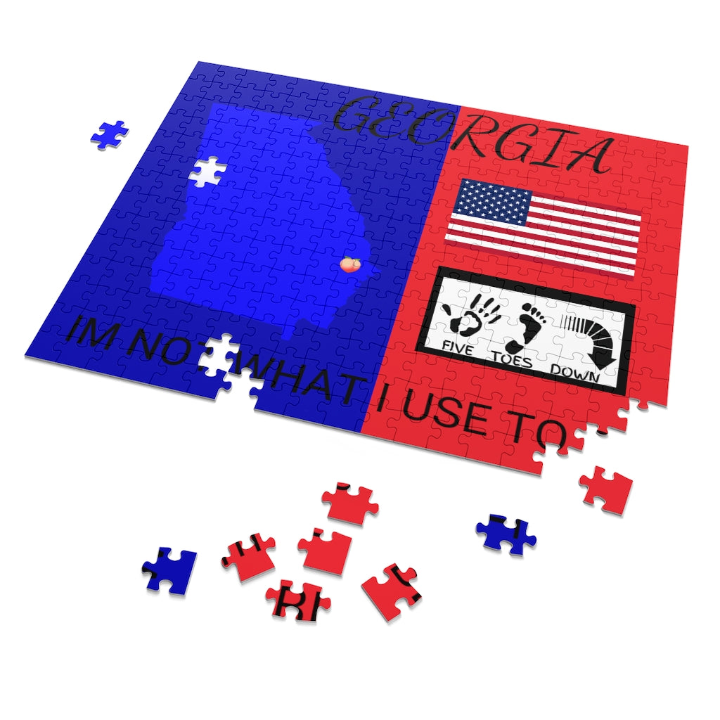 Five Toes Down Georgia 252 Piece Puzzle