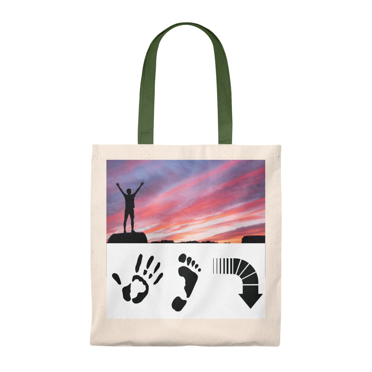Five Toes Down Champ Tote Bag - Vintage