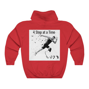 Five Toes Down (Back) 1 Step Unisex Hooded Sweatshirt