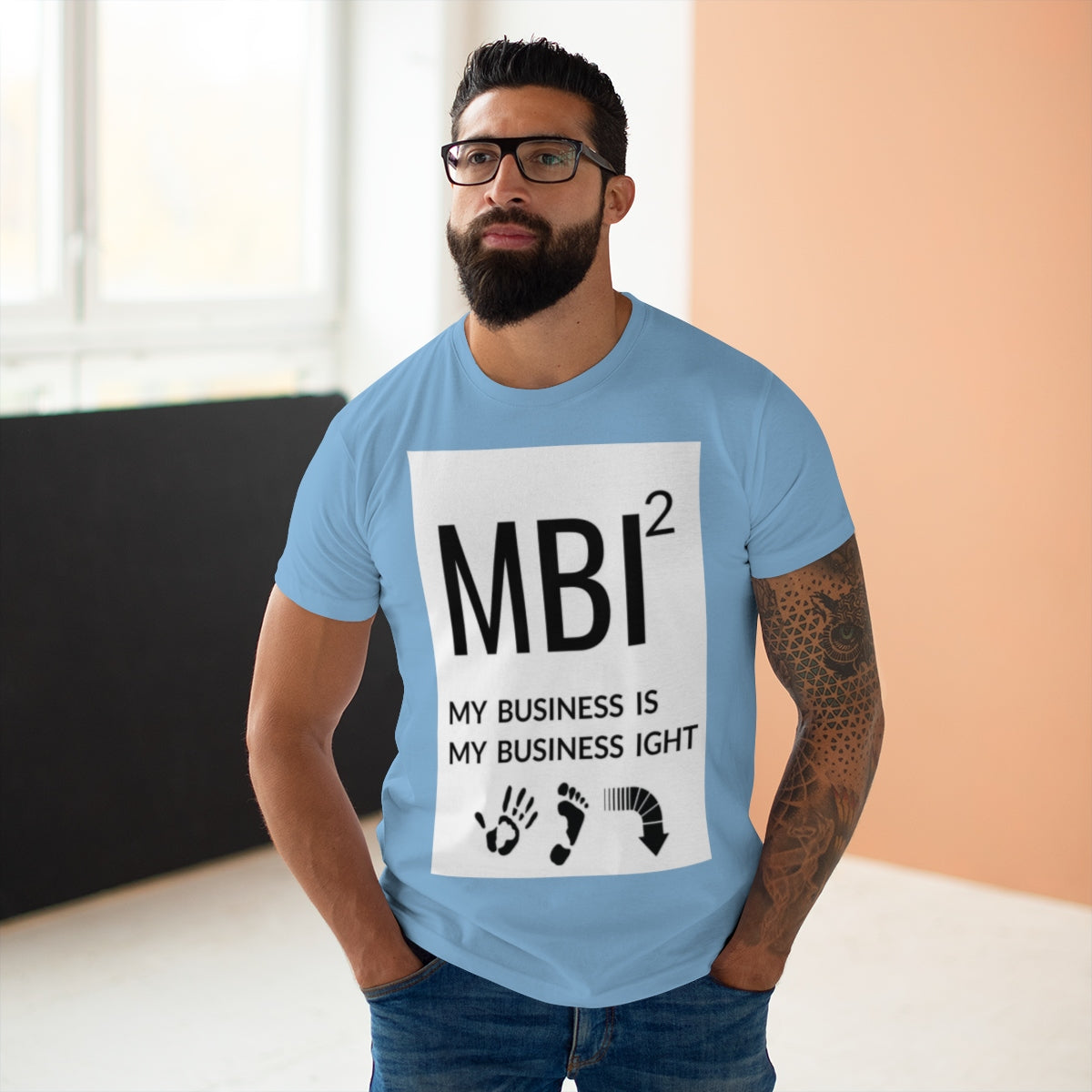 Five Toes Down MBI Single Jersey Men's T-shirt