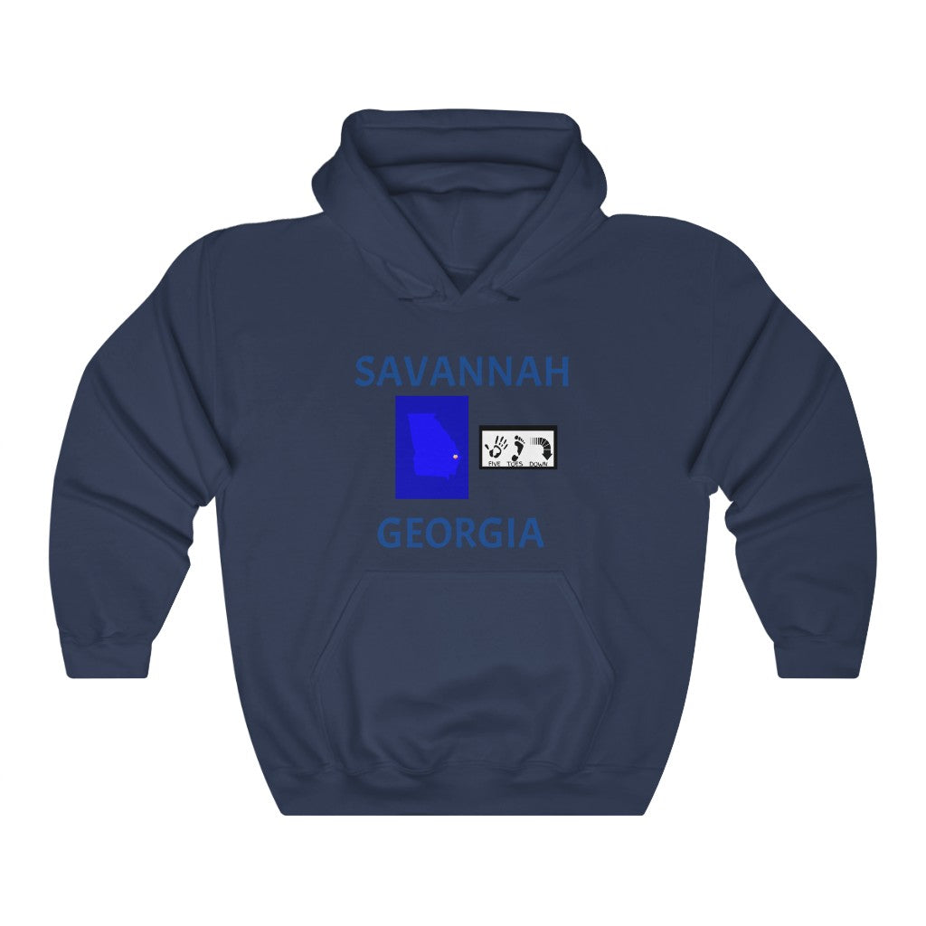 Five Toes Down Savannah Unisex Heavy Blend Hooded Sweatshirt