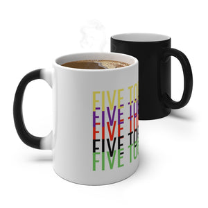 Five Toes Down Multi-Color Changing Mug