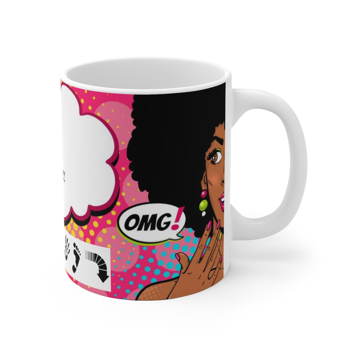 Five Toes Down Amp Sexy White Ceramic Mug