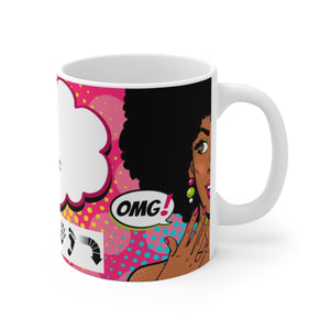 Five Toes Down Amp Sexy White Ceramic Mug