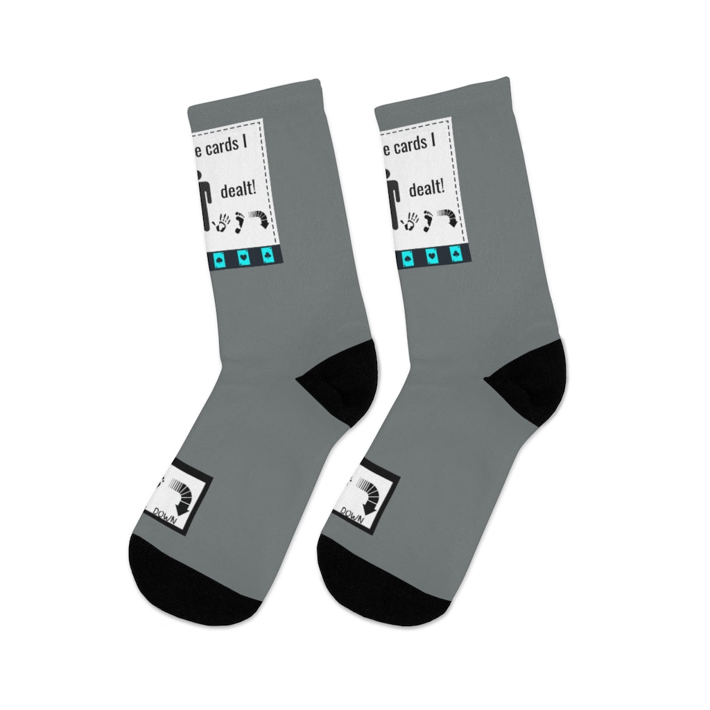 Five Toes Down My Card Socks