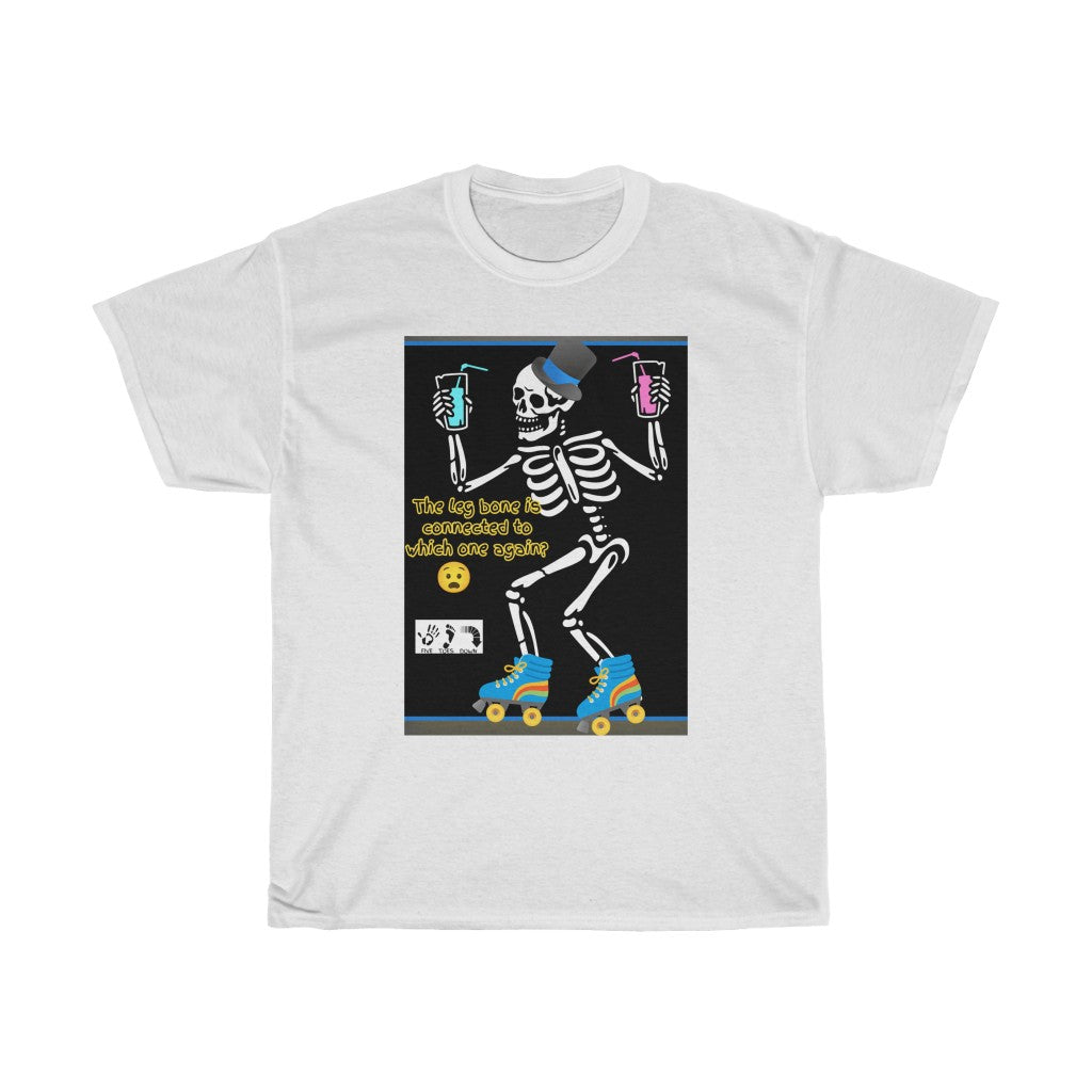 Five Toes Down Skeleton Unisex Tee
