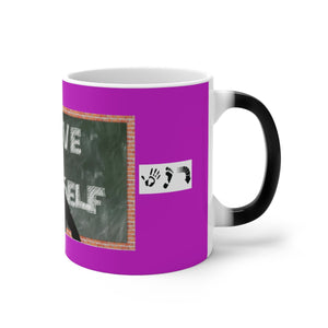 Five Toes Down Believe Color Changing Mug