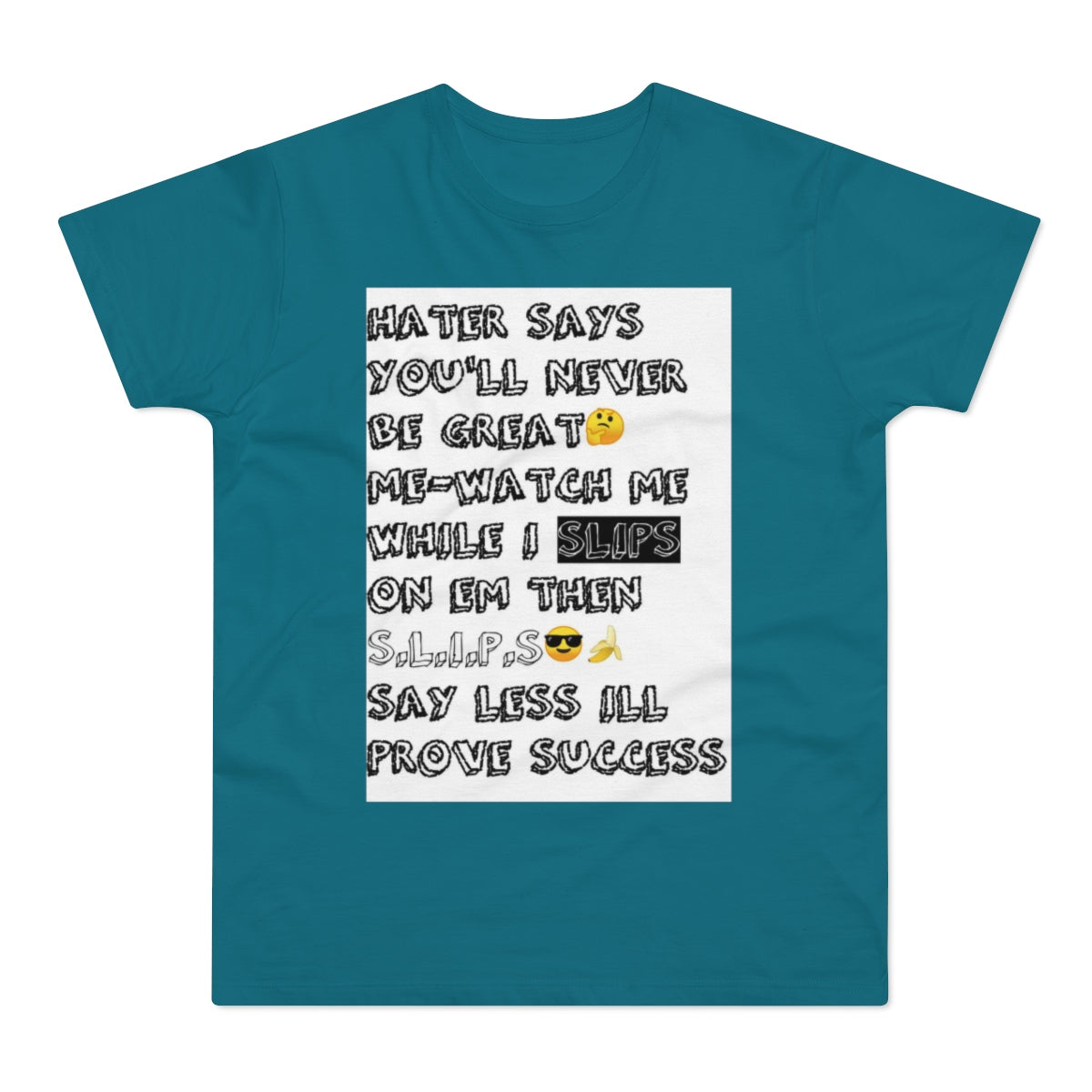 Five Toes Down Single Jersey Men's T-shirt Hater Says