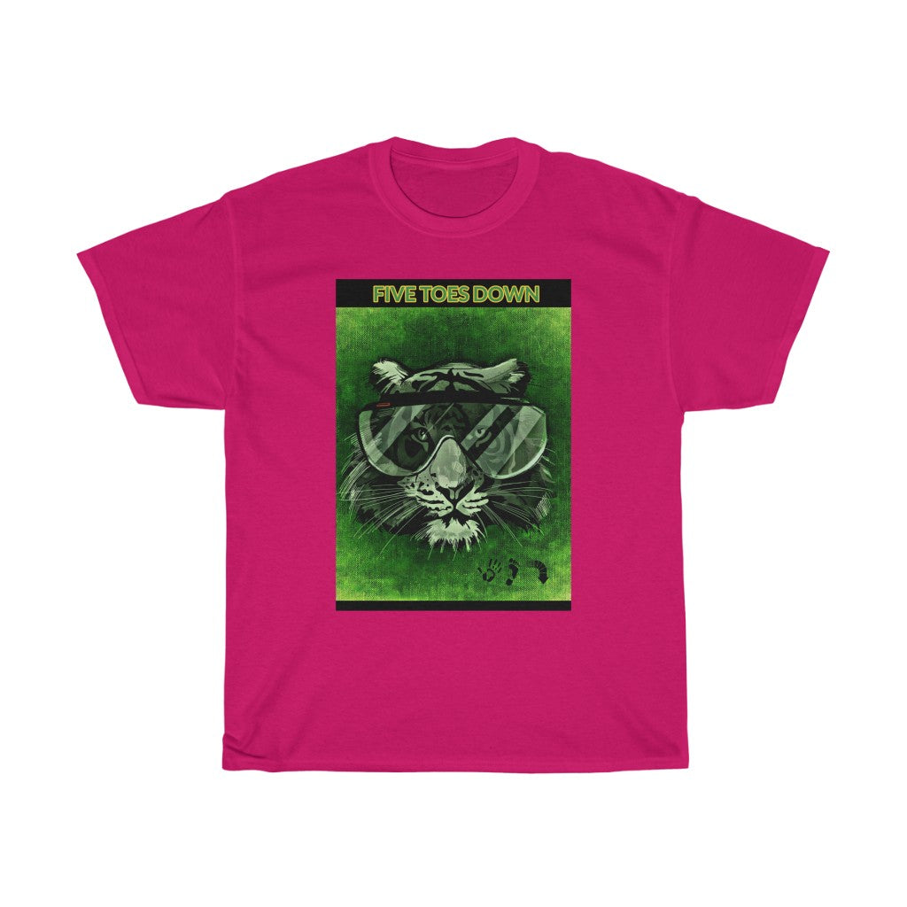 Five Toes Down Tiger Unisex Tee