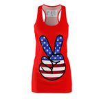 Five Toes Down Peace Cut & Sew Racerback Dress