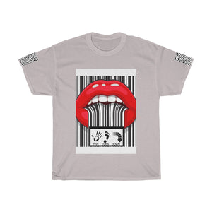 Five Toes Down Lip Drip Unisex Tee