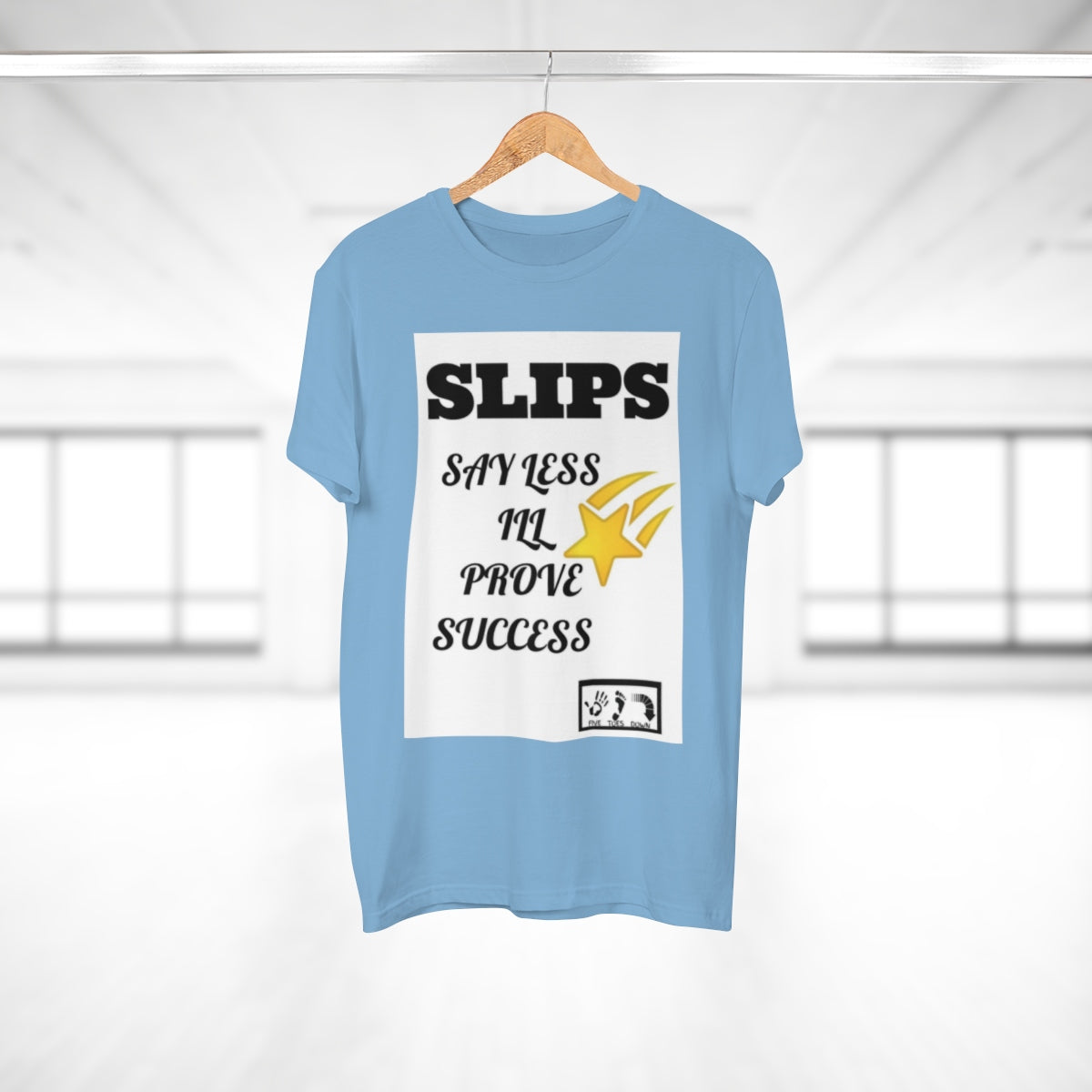 Five Toes Down Single Jersey Men's T-shirt SLIPS