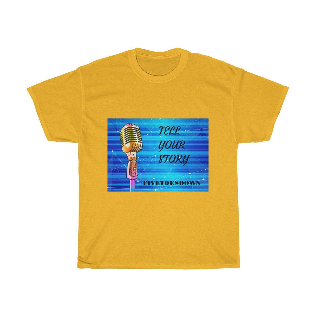 Five Toes Down Mic Check Unisex Tee