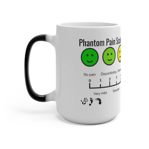 Five Toes Down Phantom Pain Color Changing Mug