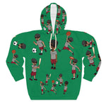 Five Toes Down Sports Unisex Pullover Hoodie green